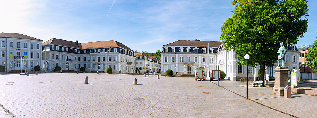 Baroque building complex in Herzogvorstadt in Zweibrücken, Rhineland-Palatinate, Germany