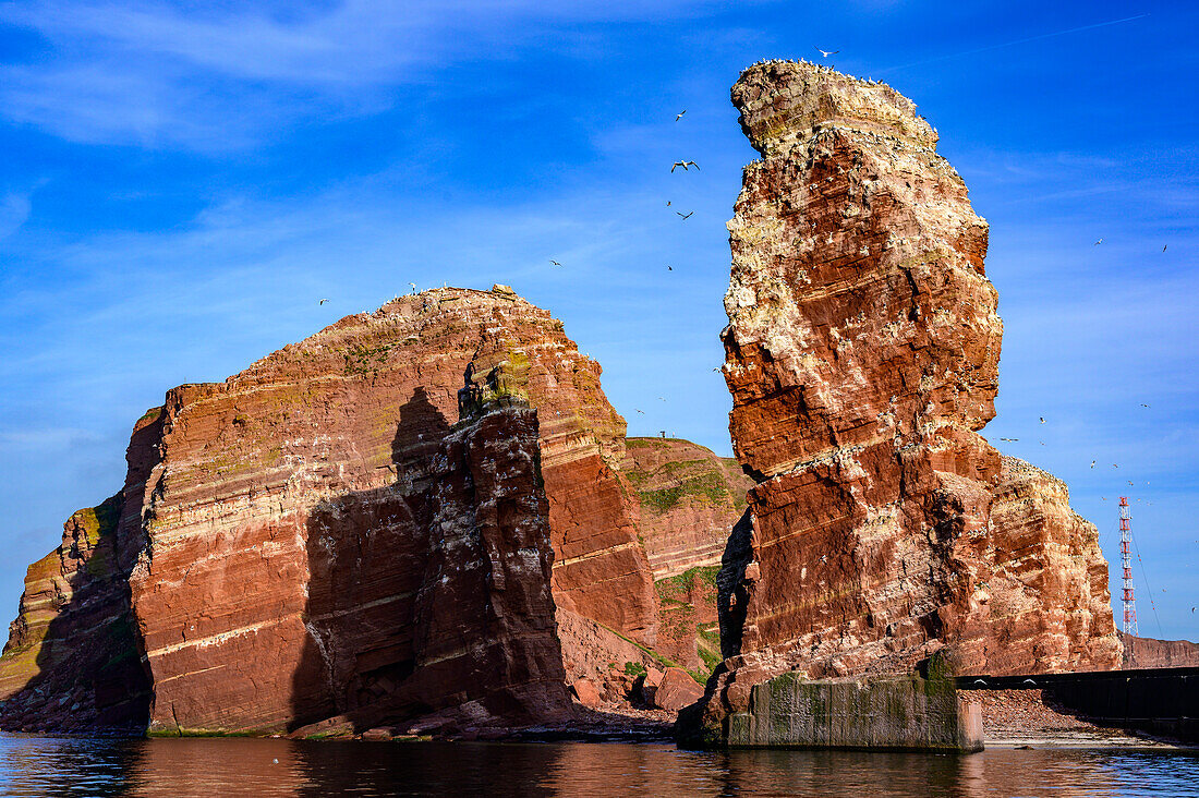 Long Anna, excursion with Börteboot around Helgoland, Helgoland, North Sea, North Sea Coast, German Bay, Schleswig Holstein, Germany, Europe,