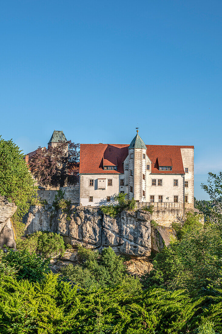 Hohnstein Castle, Saxon Switzerland, Saxony, Germany