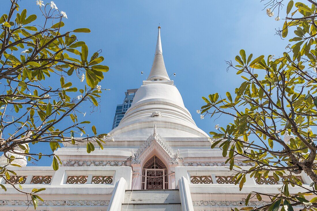Thailand, Bangkok, Siam Square, Wat Pathum Wanaram.