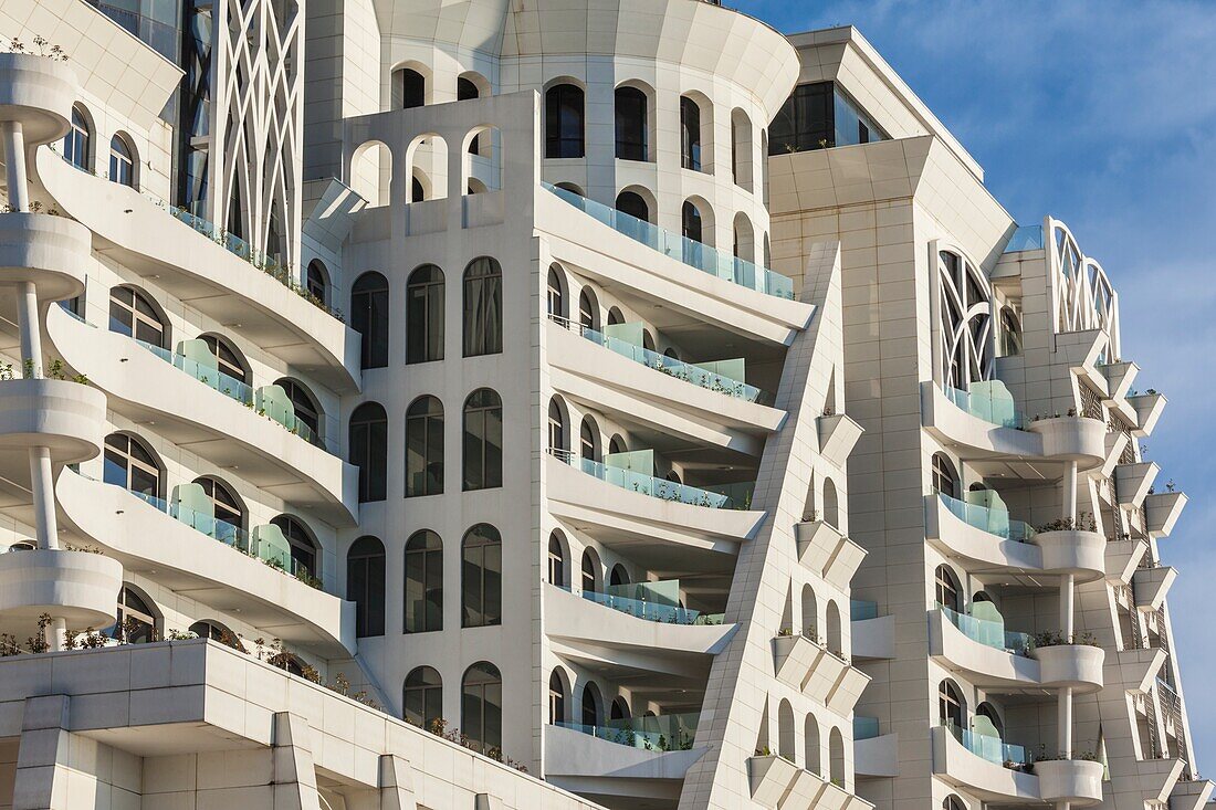 Georgien, Batumi, Batumi Boulevard, Strandpromenade, Architektur.