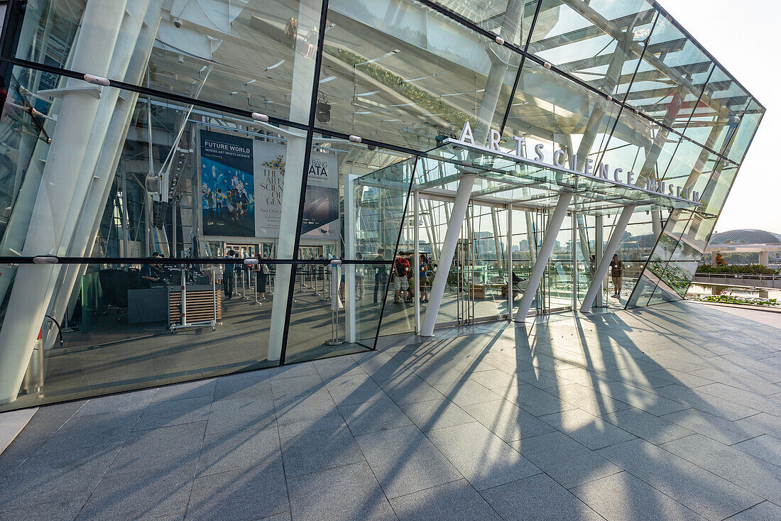 Kunstwissenschaftliches Museum, Marina Bay, Singapur