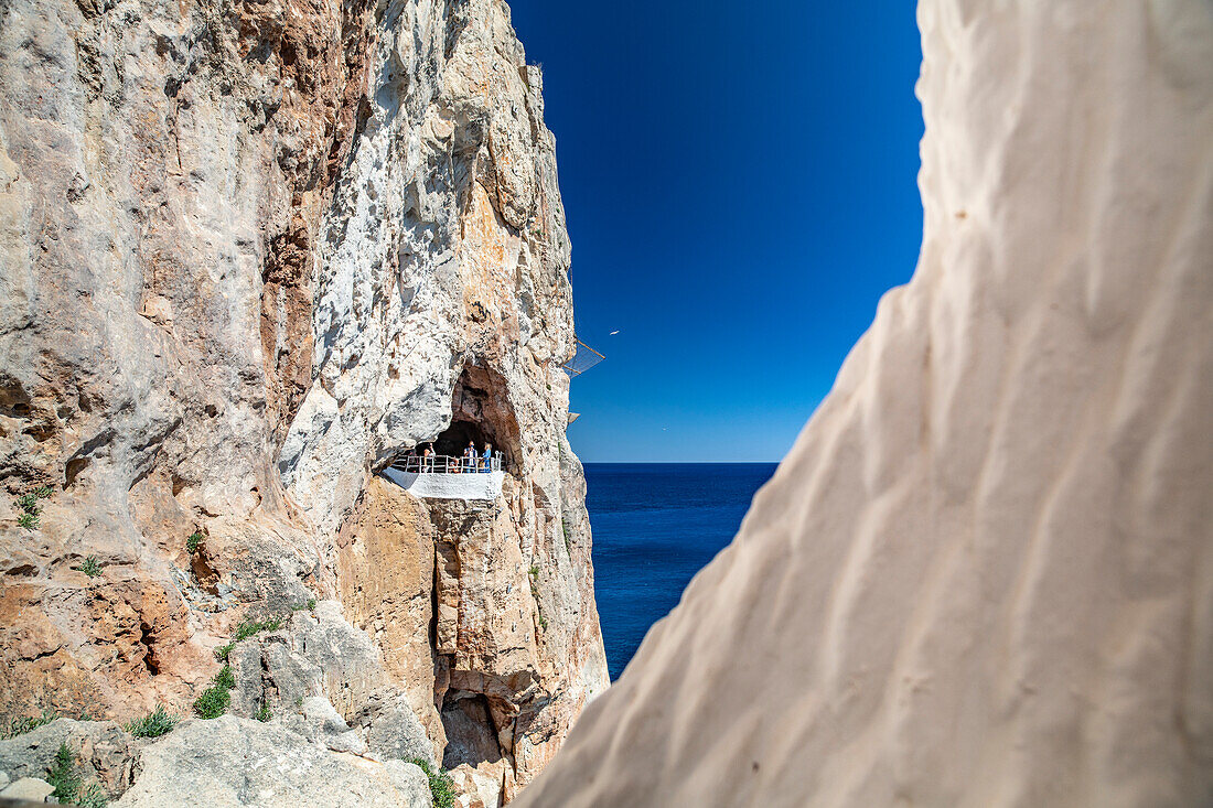 Cova d'en Xoroi, Menorca, Balearen, Balearische Inseln, Spanien, Europa