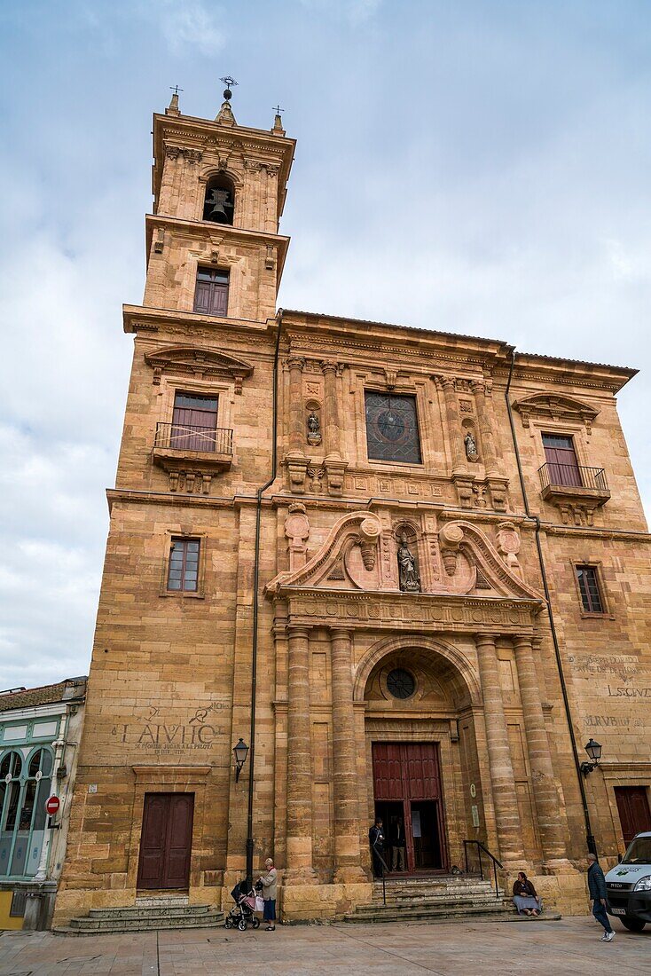 Church San Isidoro El Real in Oviedo,Asturias,Spain.