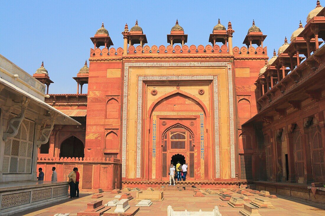 Fatehpur Sikri, Uttar Pradesh, Indien.