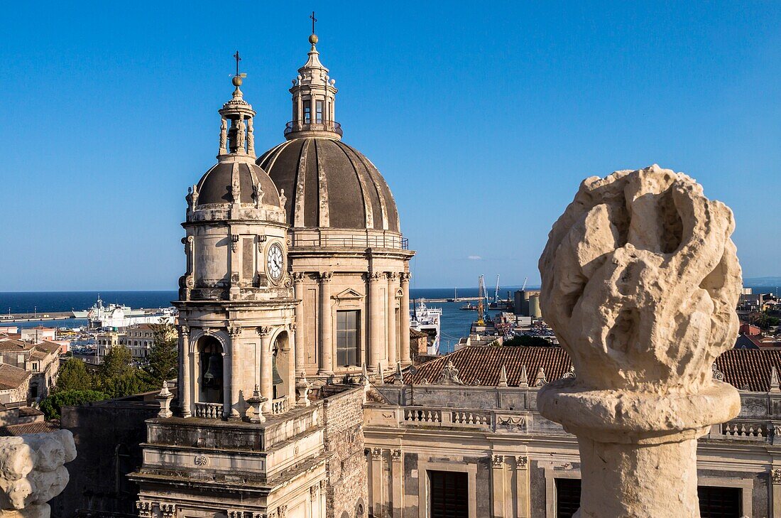 Saint Agathe Cathedral,Catania,Sicily,Italy.