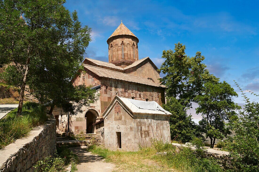 Mittelalterliches Sapara-Kloster, georgisch-orthodoxe Klosterkirche des Heiligen Saba, 13. Jahrhundert, Akhaltsikhe, Georgien.