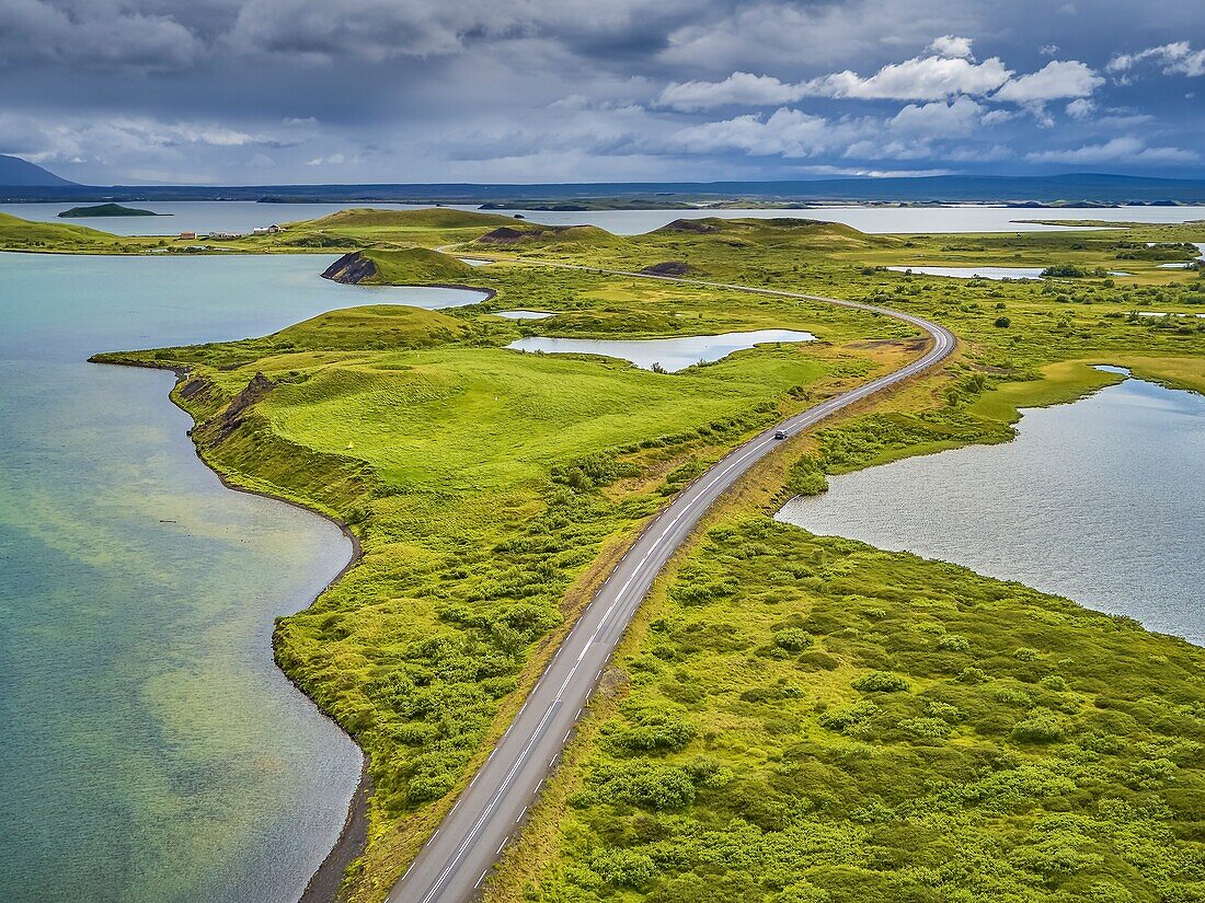 See Myvatn, Island.