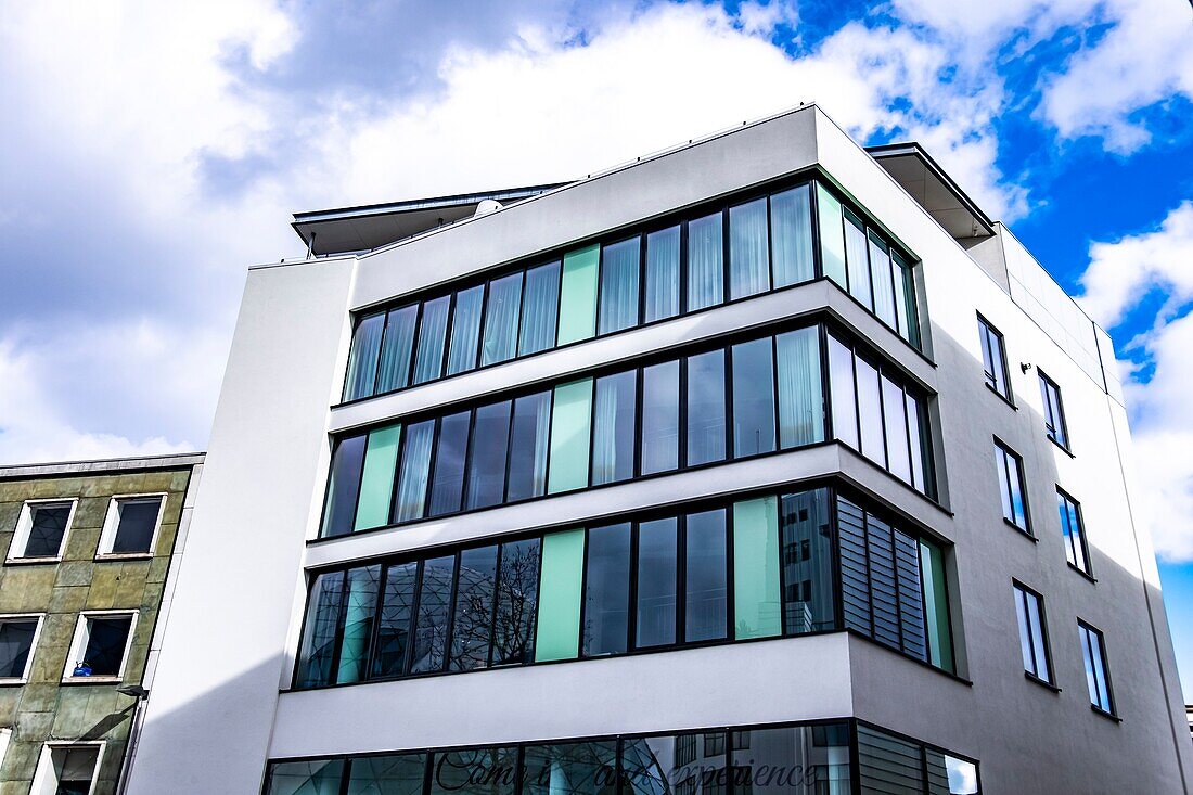 Modern architecture in Eindhoven,The Netherlands,Europe.