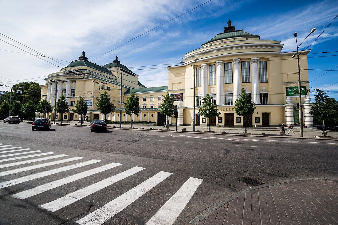Estnische Nationaloper und Estnische Konzerthalle, Tallinn, Estland, Baltikum.