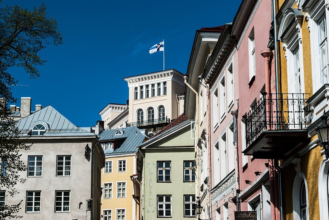 Architecture of Old Town,Tallinn,Estonia,Baltic States.