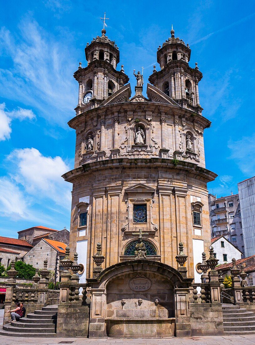 Sanktuario de la Virgen Peregrina. Pontevedra. Galicien. Spanien.