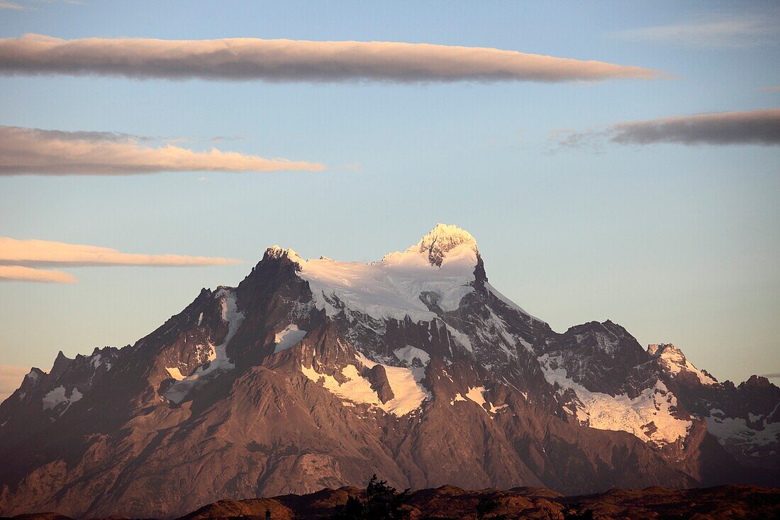 Chile, Magallanes, Torres del Paine, Nationalpark, Paine Grande.