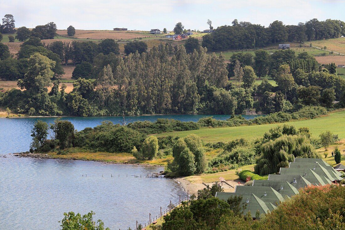 Chile, Lake District, See Llanquihue, Landschaft, Landschaft.