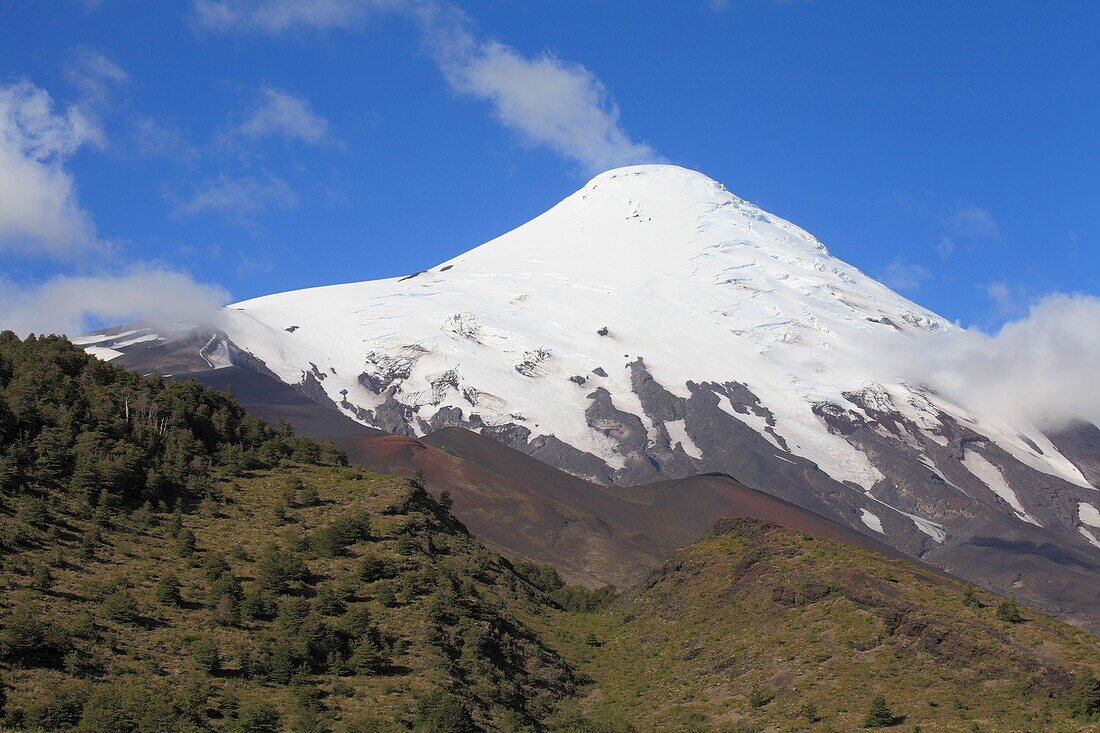 Chile,Lake District,Osorno Volcano,.