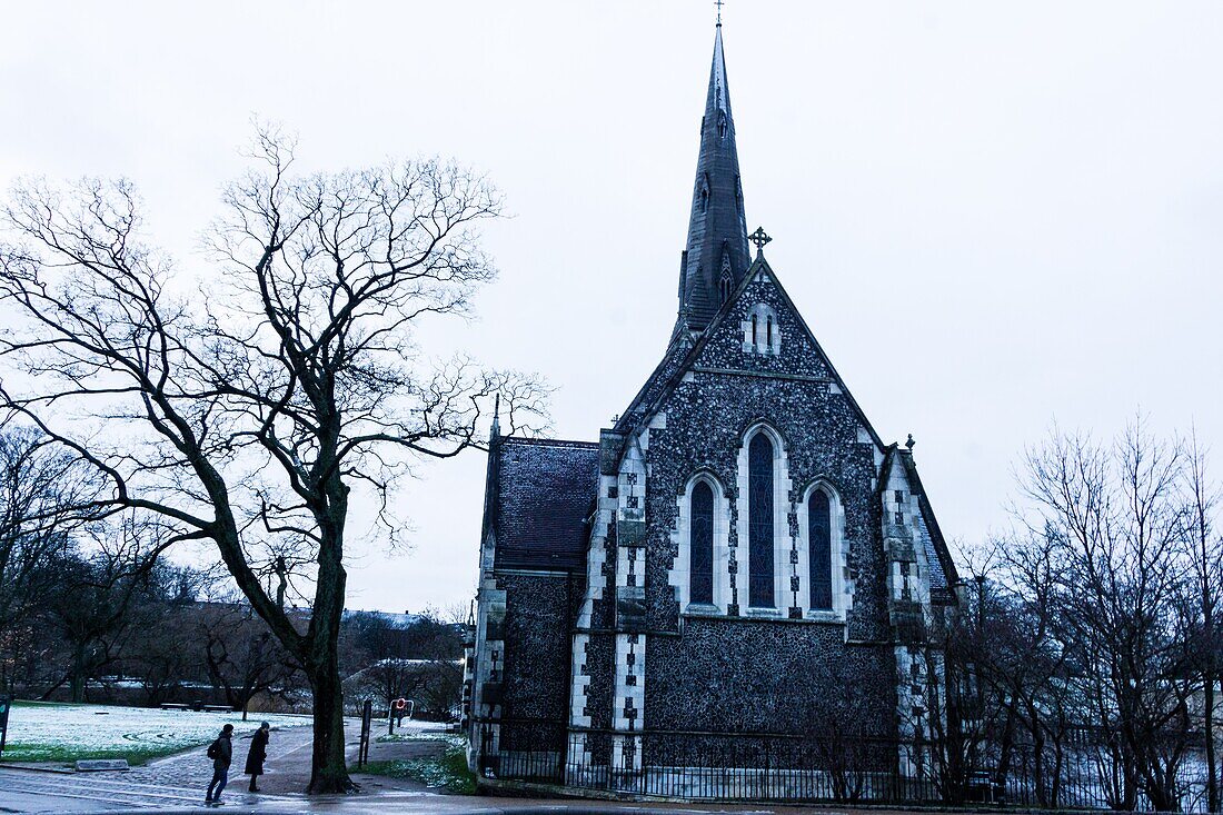 The St. Alban's Church in Copenhagen,Denmark.