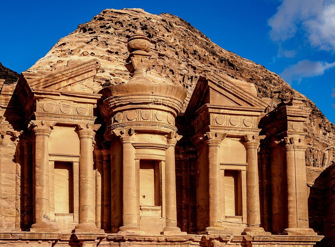 Das Kloster, Ad-Deir, Petra, Gouvernement Ma'an, Jordanien.