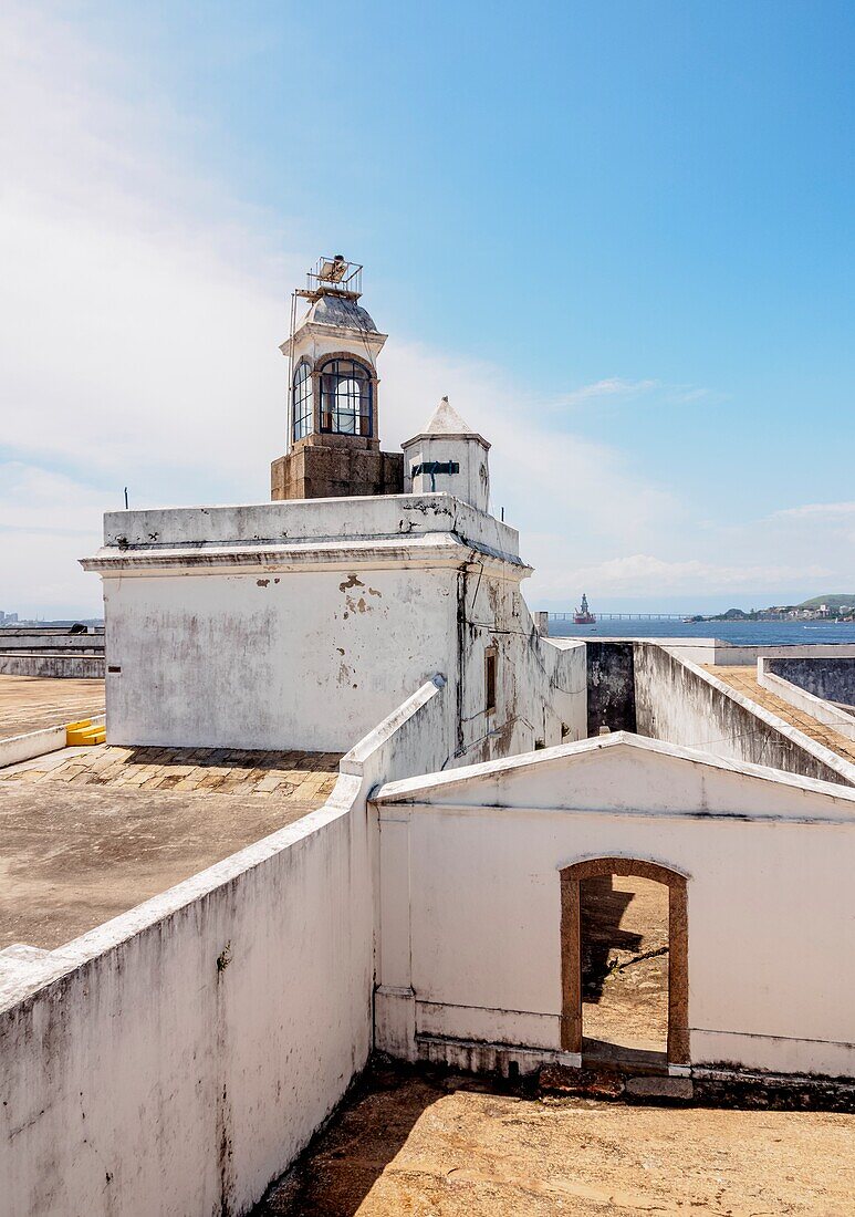 Santa Cruz da Barra Fort, Niteroi, Bundesstaat Rio de Janeiro, Brasilien.
