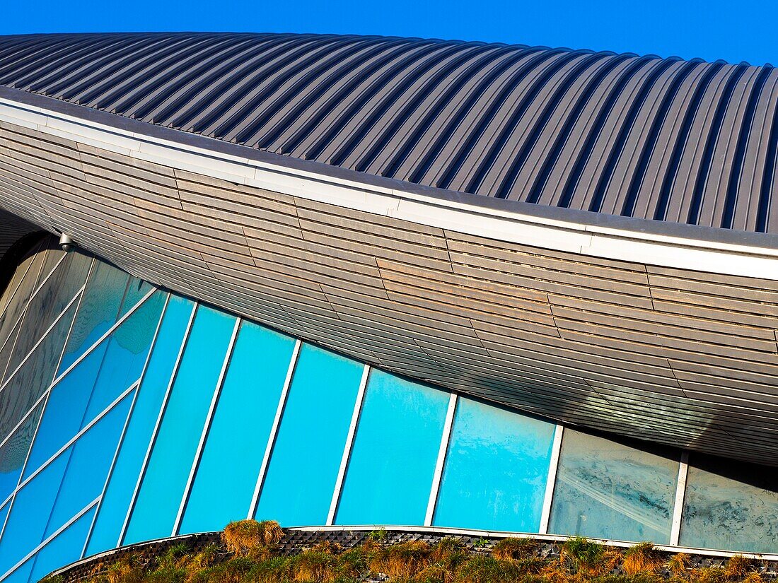 London Aquatics Centre im Queen Elizabeth Olympic Park in Stratford - East London, England.