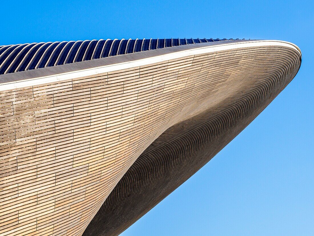 London Aquatics Centre at the Queen Elizabeth Olympic Park in Stratford - East London,England.