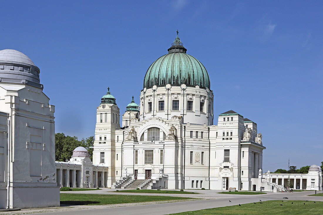 Cemetery Church of Saint Charles Borromeo, Central Cemetery, Vienna, Austria