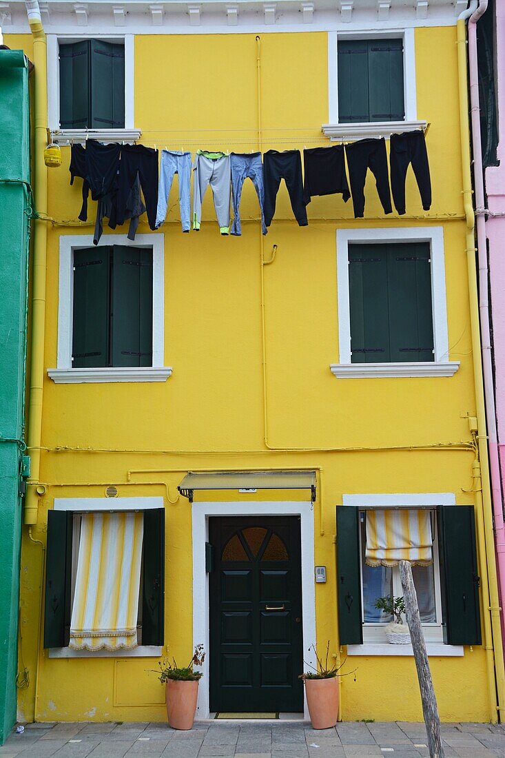 Burano, Venedig, Venetien, Italien.