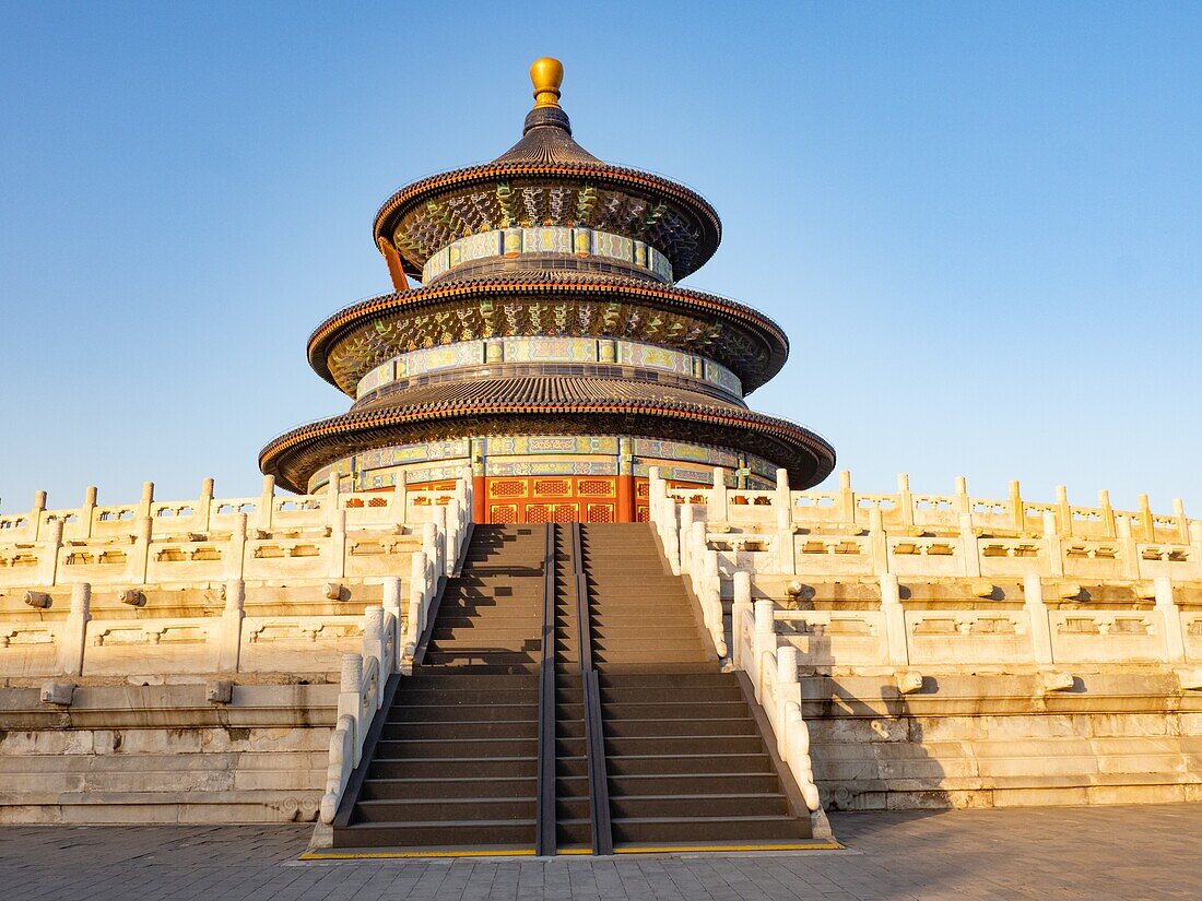 China, Peking, Tempel des Himmels.