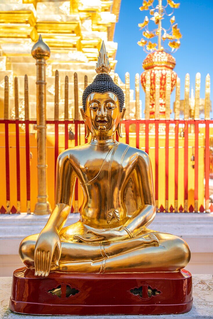 Wat Phra That Doi Suthep Tempel, Chiang Mai, Thailand