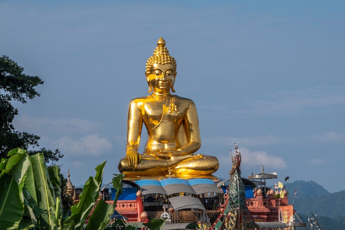 Big Buddha in Sop Ruak,Golden Triangle,Chiang Rai Province,Thailand,Asia