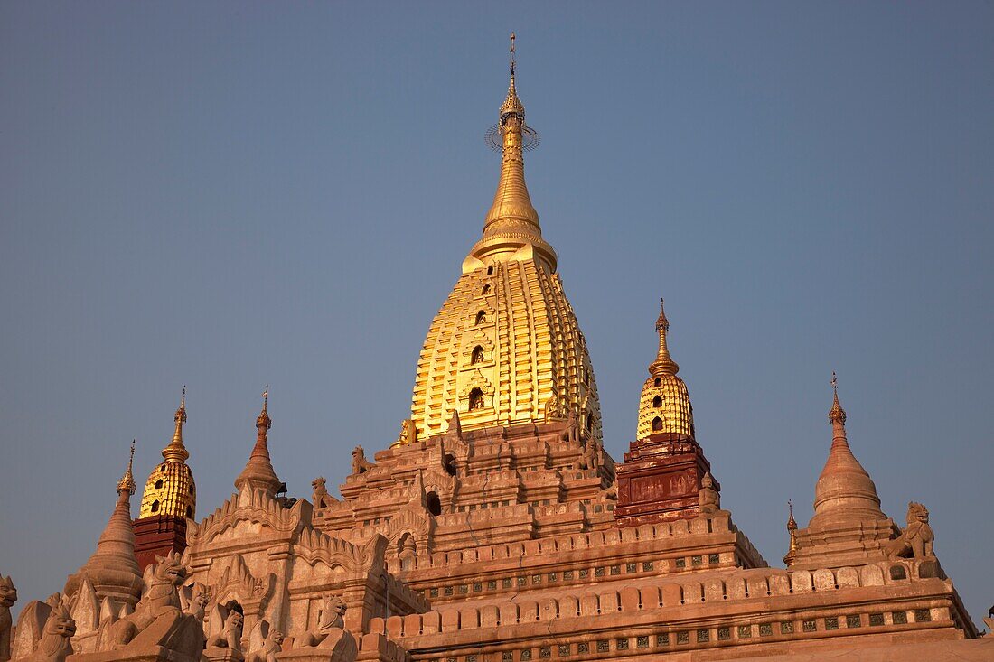 Ananda-Tempel, Old Bagan Dorfgebiet, Region Mandalay, Myanmar, Asien.