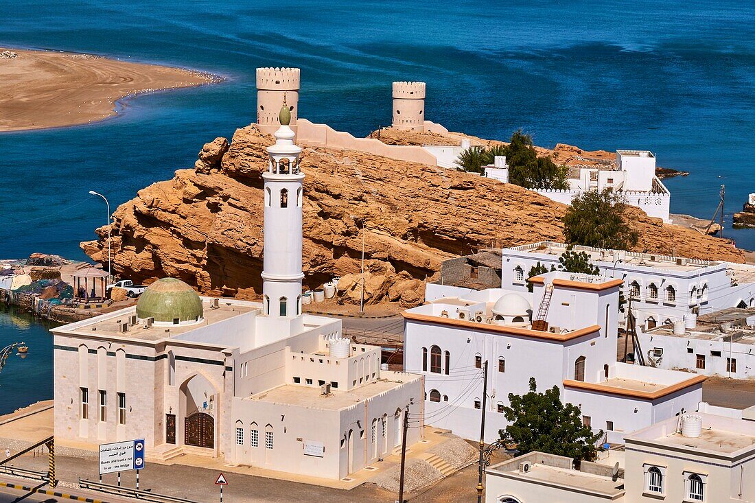 Sultanat Oman, Region Al Sharqiya, Hafen Ayjah in Sur.