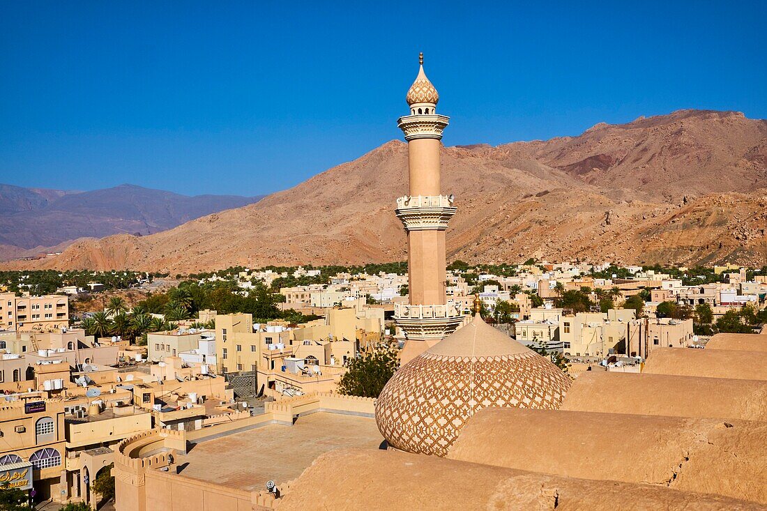 Sultanate of Oman,Ad-Dakhiliyah Region,Nizwa,the 17 century fort.