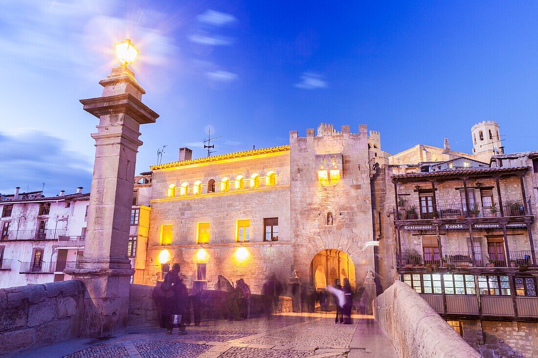 Valderrobres, Matarrana, Teruel, Spanien.