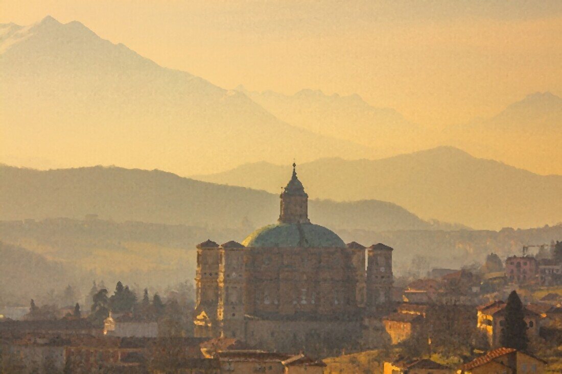 Sanctuary of Vicoforte, Vicoforte, Cuneo, Piemonte, Italy, Europe