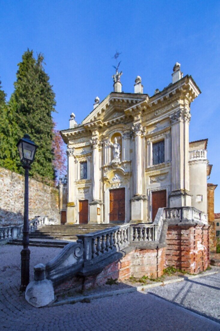 Kirche von San Donato, Heiligtum von Vicoforte, Vicoforte, Cuneo, Piemont, Italien, Europa