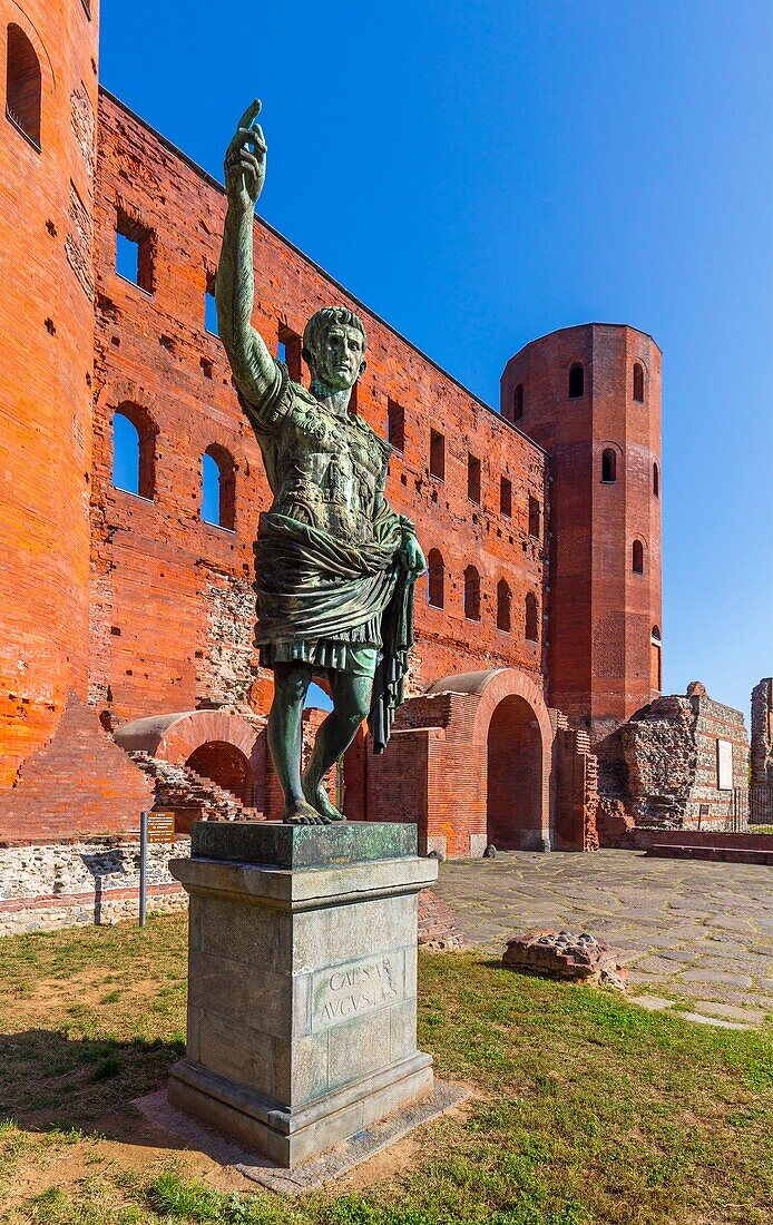 Palatine Towers, Turin, Piedmont, Italy, Europe