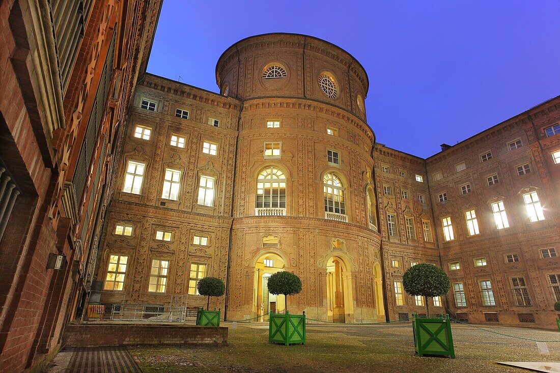 Palazzo Carignano, Turin, Piedmont, Italy, Europe