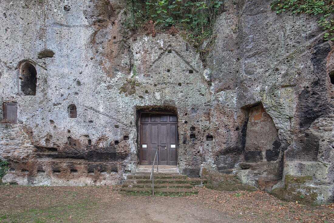 Die Kirche der Madonna del Parto, Sutri, Latium, Italien, Europa