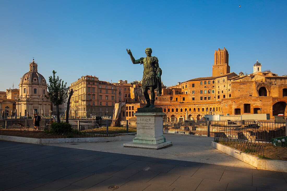 Foro di Traiano (Trajans Forum), UNESCO-Weltkulturerbe, Rom, Latium, Italien, Europa