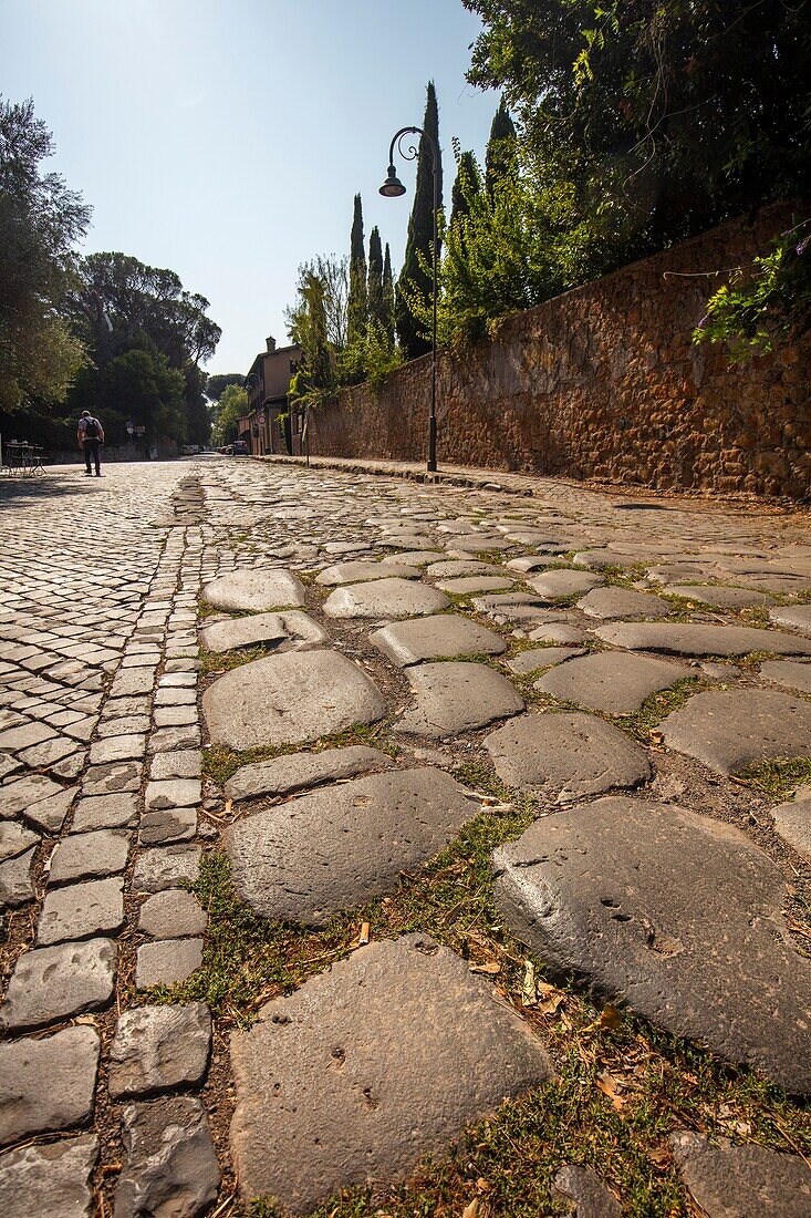 Via Appia, Rom, Latium, Italien, Europa