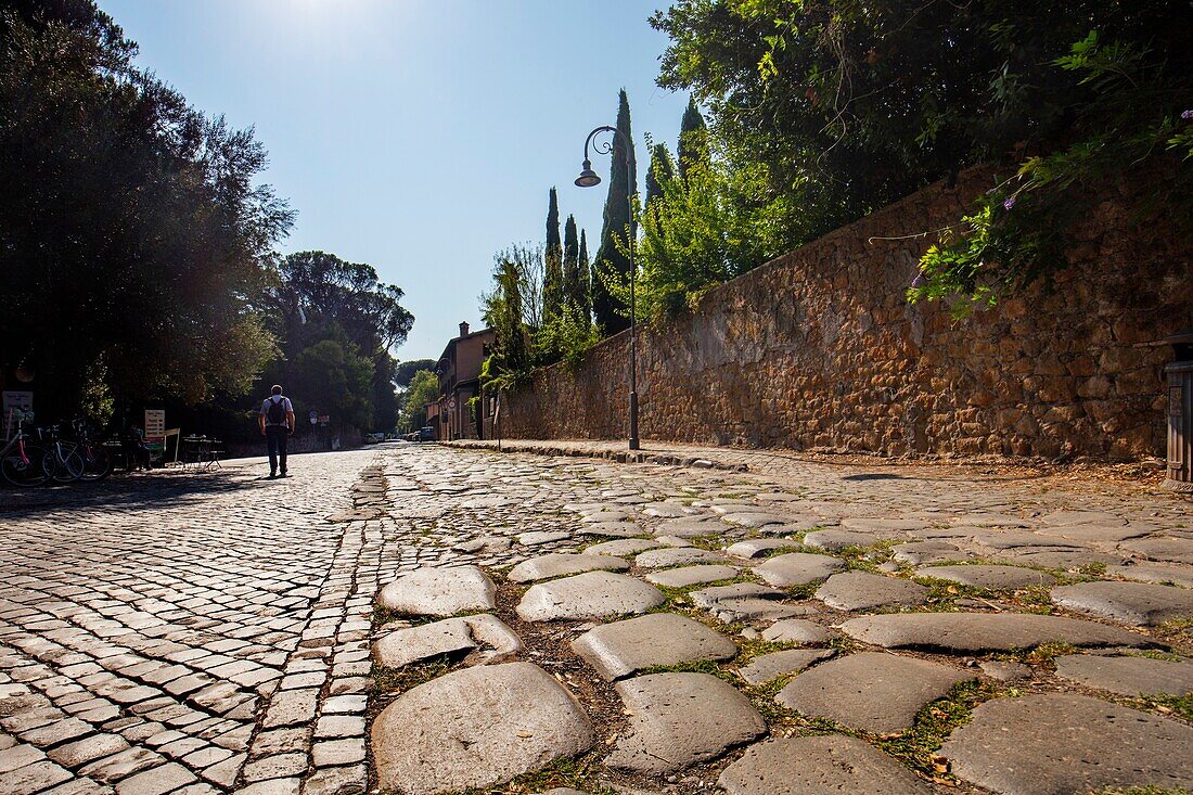 Via Appia, Rom, Latium, Italien, Europa