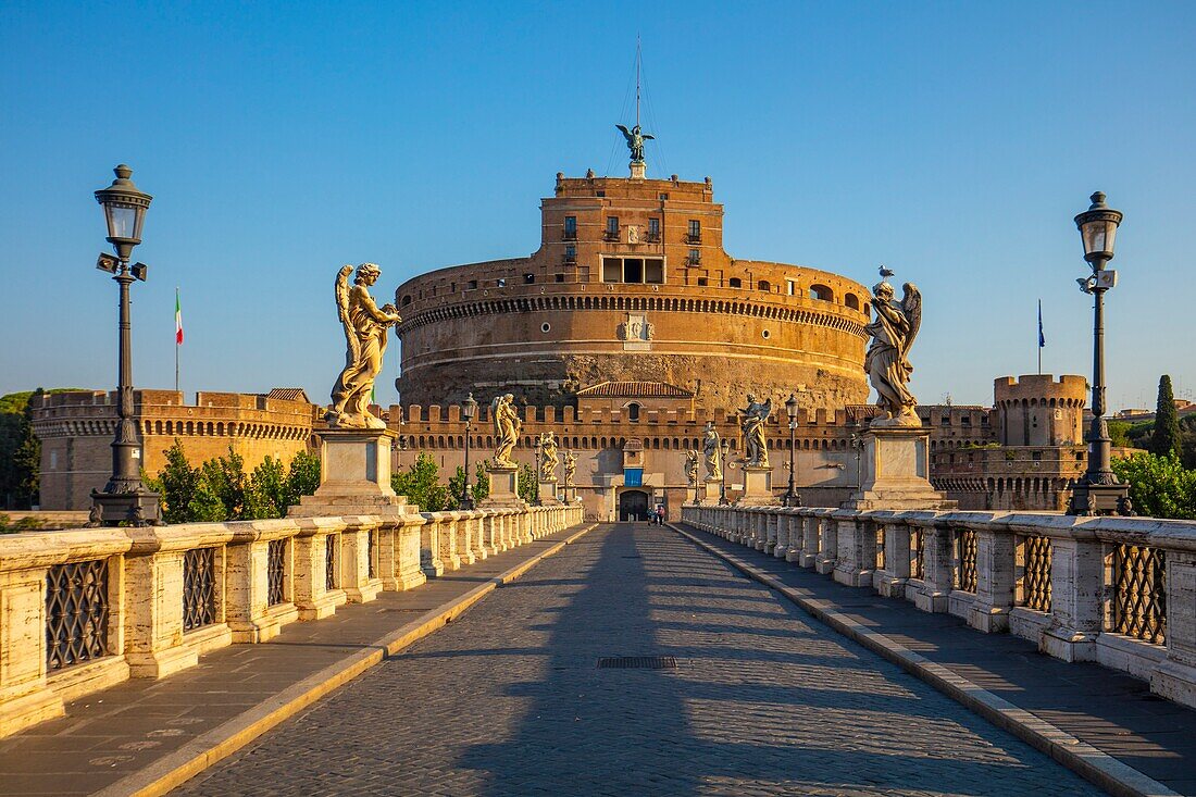 Castel Sant'Angelo, UNESCO World Heritage Site, Rome, Lazio, Italy, Europe