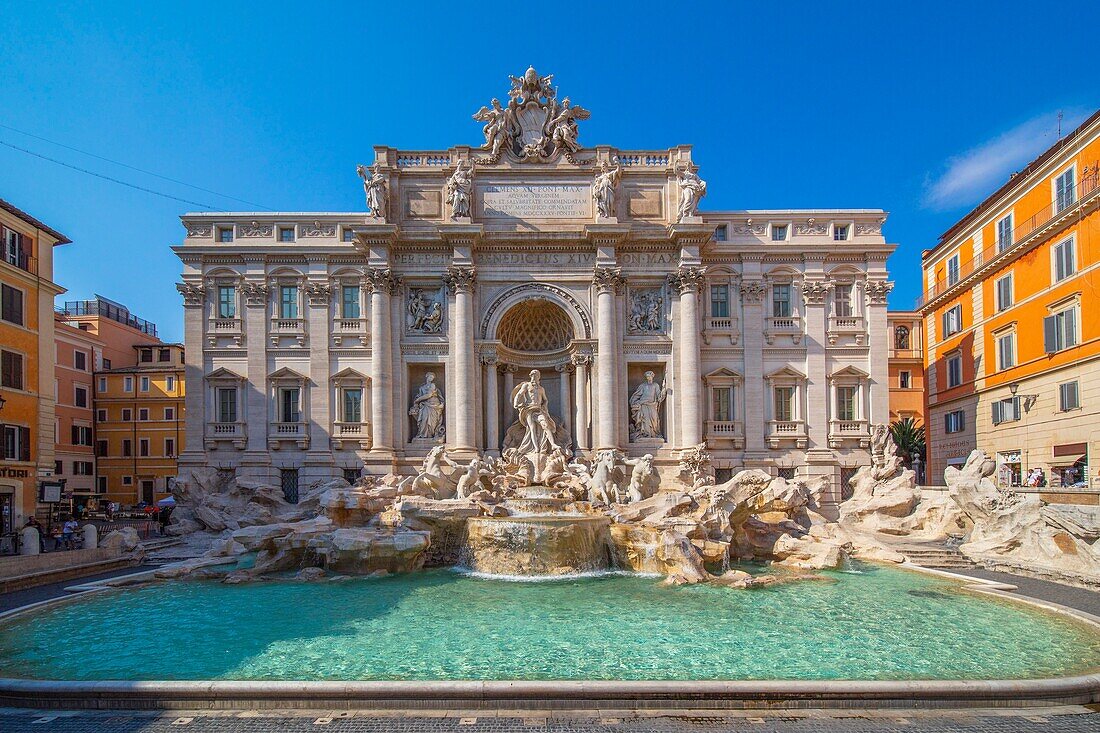 Trevi-Brunnen, Rom, Latium, Italien, Europa