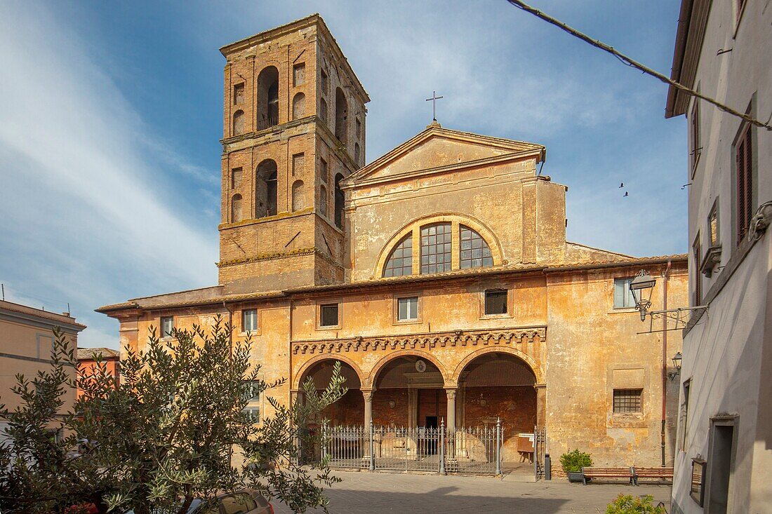 Cathedral of Nepi, Nepi, Viterbo, Lazio, Italy, Europe