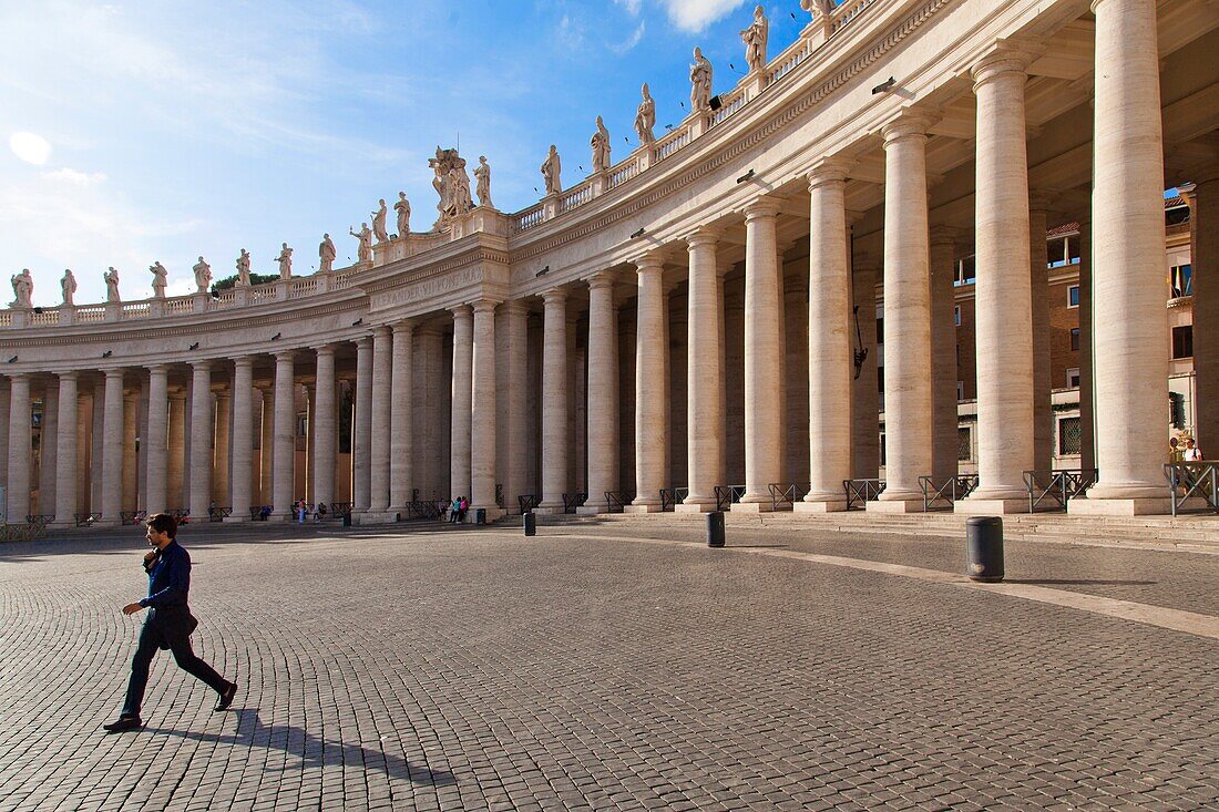 Petersdom, Vatikanstadt, UNESCO-Weltkulturerbe, Rom, Latium, Italien, Europa