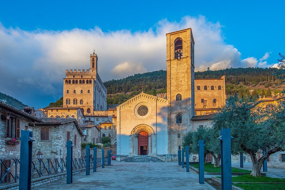 San Giovanni Church, Gubbio, Province of Perugia, Umbria, Italy, Europe