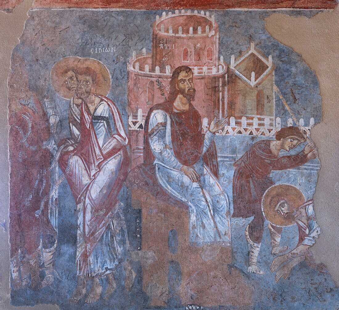 Minor Basilica and Sanctuary Maria SS. Regina di Anglona, Policoro, Matera, Basilicata, Italy, Europe