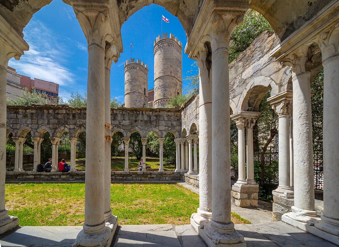 Kloster Sant'Andrea, Genova (Genua), Ligurien, Italien, Europa