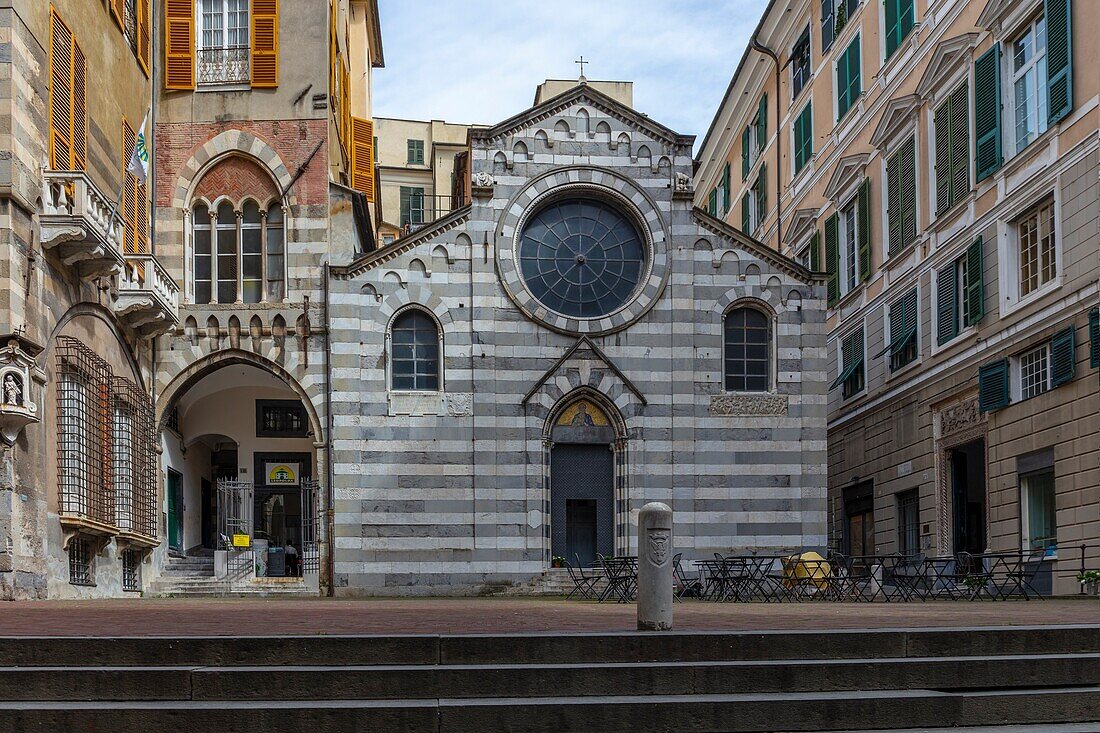 Church of San Matteo, Genova (Genoa), Liguria, Italy, Europe