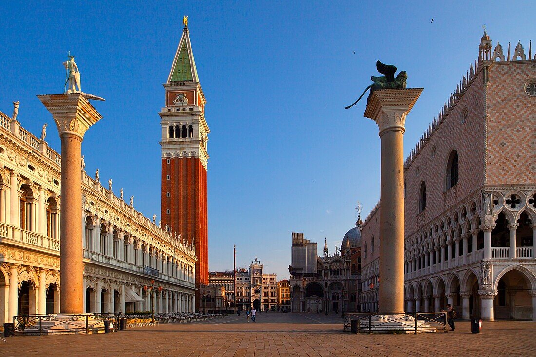 Piazza San Marco, Venezia (Venedig), UNESCO-Weltkulturerbe, Venetien, Italien, Europa